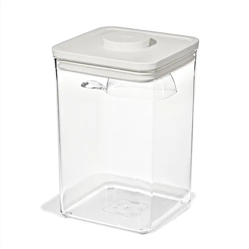 Miniatura 19 de OXO Good Grips Recipiente POP para mascotas – 2.6 L/2.8 Qt Ideal para hasta 3 libras de comida para perros o 2 libras de comida para gatos Blanco
