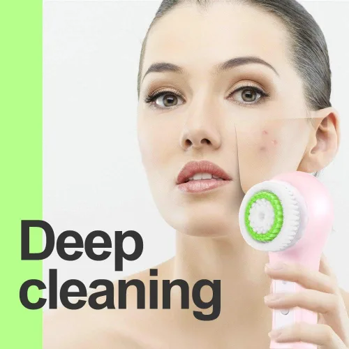 Miniatura 2 de Cabezales de cepillo de limpieza facial, reemplazos de cabezal de cepillo facial compatibles con Clarisonic Mia 1, Mia 2, Mia Fit, Alpha Fit, Smart