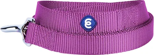Miniatura 55 de Blueberry Pet Essentials - Correa de perro azul cambray para perros medianos - 5' * 3/4" Correa de nailon resistente Correa ligera