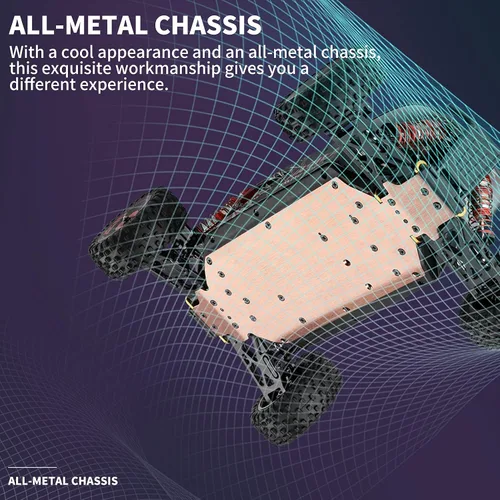 Miniatura 8 de GoolRC WLtoys 124016 V2 - Coches RC sin escobillas, auto de control remoto a escala 1:12, 4WD 75KM/H de alta velocidad para adultos, 2.4 GHz todo