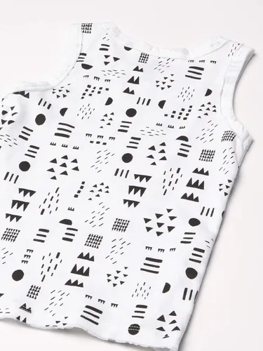 Miniatura 59 de HonestBaby Camisetas musculares sin mangas 100% algodón orgánico para bebés y niños pequeños, niñas