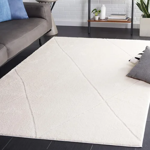 Miniatura 9 de SAFAVIEH Melody Collection - Alfombra de pasillo de 8 pies, color marfil y beige, diseño bohemio, ideal para zonas de alto tráfico en pasillo, baño