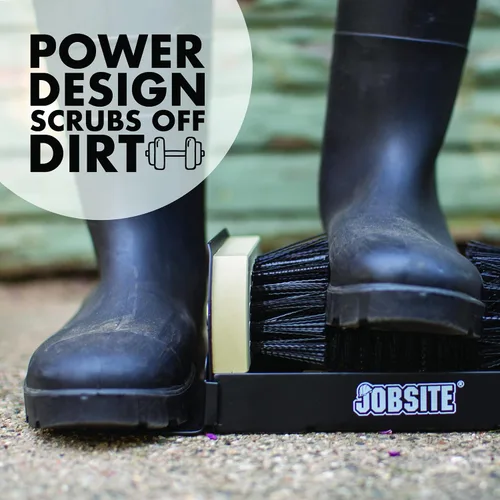 Miniatura 3 de Jobsite - Limpiador de botas para exteriores, extra ancho, paquete de 2
