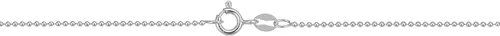 Miniatura 4 de Kooljewelry Collar de cadena de cuentas de plata chapada en oro amarillo o plata de ley para mujer