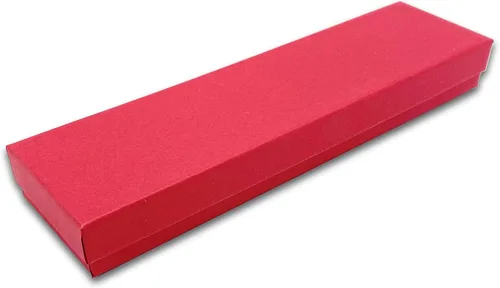 Miniatura 44 de TheDisplayGuys - Paquete de 25 cajas de cartón rellenas de algodón #33 para joyas, color rojo mate (3.5 x 3.5 x 1.0 pulgadas), para envío