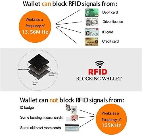 Miniatura 6 de BAIGIO Billetera de cuero genuino con cremallera alrededor de RFID bloqueo billetera plegable vintage multi tarjetero monedero, Negro -, Cartera Rfid