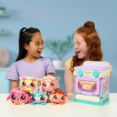 Miniatura 4 de Cookeez Makery Horno Lil' Bakez, Mezcla la Masa y Haz una Mascota Sorpresa Perfumada en Forma de un Juguete de Peluche Deliciosamente Perfumado
