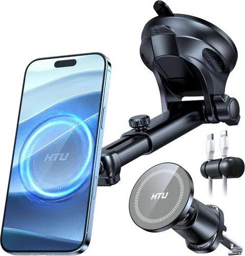 Miniatura 8 de HTU Soporte para teléfono de coche Super Suction Blue