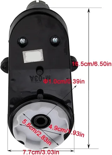 Miniatura 4 de Caja de engranajes de motor de dirección de automóvil eléctrico para niños, RS390, 5000 RPM, 12 V/24 V, motor de dirección a distancia, accesorios
