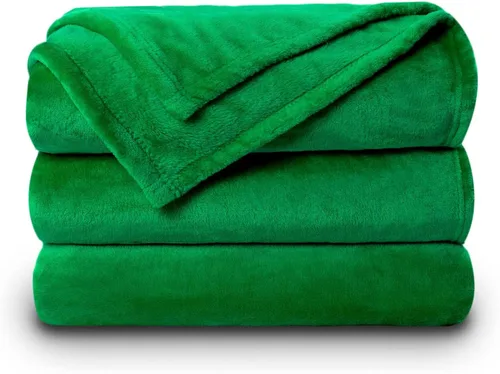 Miniatura 43 de NANPIPER manta decorativa gruesa y ultrasuave de microfelpa, para todas las estaciones, manta peluda de microfibra prémium para sofá y sillón, Coral