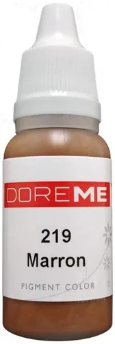 Miniatura 11 de DOREME Pigmento de maquillaje permanente Tinta Choc Choc Ceja Delineador de ojos Negro Tatuaje Micro Cosmético Micropigmention