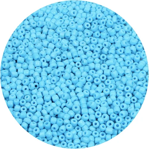 Miniatura 31 de 2200 cuentas de semillas de vidrio a granel, cuentas de poni 6/0 de 0.157 pulgadas a granel para fabricación de joyas, cuentas espaciadoras sueltas