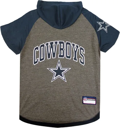 Miniatura 28 de NFL sudadera con capucha tee para perros y gatos. Fútbol perro sudadera con capucha playera disponible en todos los equipos de 32 NFL. cuttest