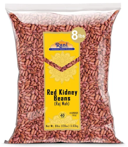 Miniatura 31 de Rani Black Eyed Peas, Guisantes de Carita Secos (Lobhia) 400oz (25lbs) 11.36kg Caja a Granel ~ Completamente Natural Vegano Kosher Apto