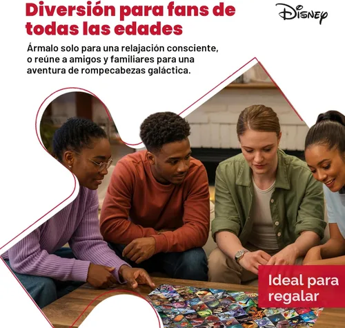 Miniatura 8 de Ceaco - Disney/Pixar Clips - Rompecabezas de 2000 piezas, 5 pulgadas