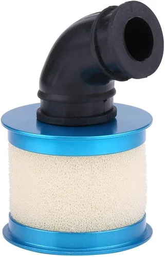 Filtro de aire RC, filtros de aire de repuesto para autos RC escala 1/10 compatibles con 94122/188 (azul)