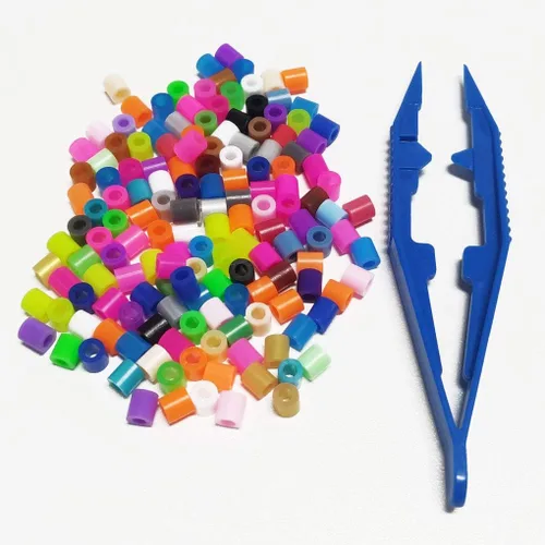 Miniatura 4 de Pinzas de plástico de tres colores para hacer manualidades manuales, herramienta de juego de manualidades creativa manual para niños
