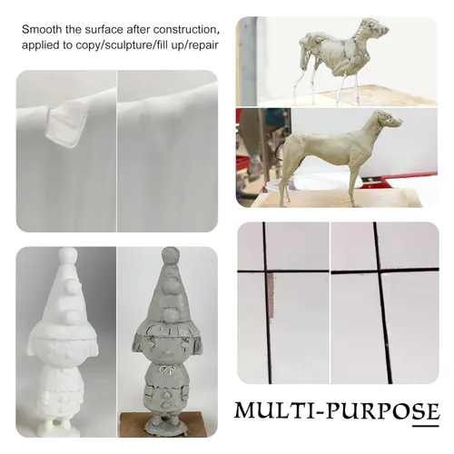 Miniatura 3 de Masilla epoxi – Masilla de piscina de 8 onzas / 227g, reparación rápida 2 en 1 bajo el agua o superior, arregla fugas, grietas, relleno, esculpir