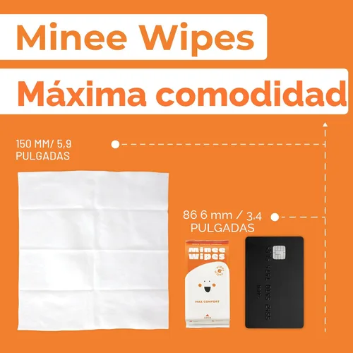Miniatura 5 de Toallitas de Viaje Imposibiliblemente Compactas - 99.5% de Agua - Seguras para Piel Sensible y Hipoalergénicas, Recerradables, Gruesas y Duraderas