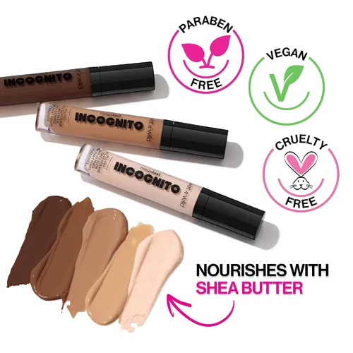 Miniatura 3 de wet n wild Mega Last Incognito 1114054 - Corrector líquido mate para todo el día