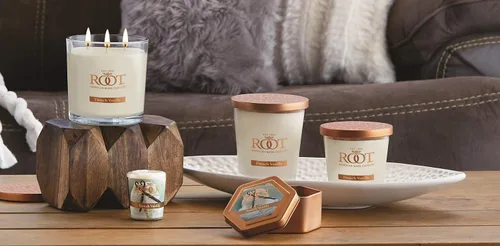 Miniatura 7 de Root Candles Velas perfumadas de cera de abeja Veriglass Premium, hechas a mano, mezcla de cera de abeja en panal, tamaño grande, vainilla francesa