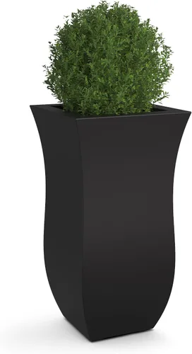 Miniatura 13 de Mayne Valencia - Maceta de 30 pulgadas de alto, resistente a la intemperie, para flores, diseño duradero para interiores y exteriores, para patio