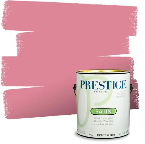Miniatura 62 de Prestige Paints - Pintura exterior e imprimación en uno, 1 galón, plano, E500-P-A011GP