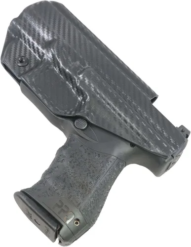 Miniatura 4 de Fierce Defender IWB Kydex Holster Walther PPQ The Winter Warrior Series - Fabricado en Estados Unidos - Se adapta a M1 y M2 Fibra de carbono