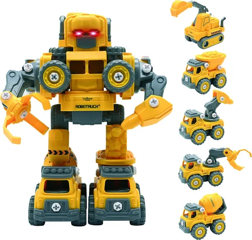 Miniatura 9 de LEXiBOOK - Powerman Jr. Robot inteligente interactivo para niños que lee en la mente, juguete para niños, baila, reproduce música, cuestionario