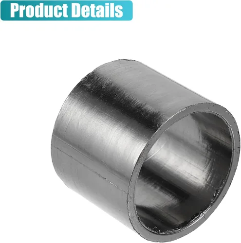 Miniatura 5 de uxcell Junta de tubo de silenciador de escape universal de 35mm ID 41mm OD para motocicleta, juntas de escape de grafito, anillo de sello