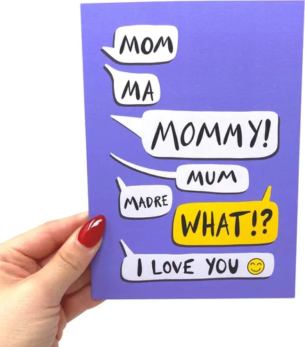Miniatura 5 de Sleazy Greetings Divertida tarjeta del día de la madre de 5 x 7 pulgadas con sobre a juego Tarjeta de mensajes molestos para mamá