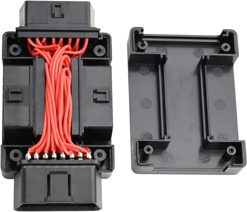 Miniatura 4 de iKKEGOL Pocket OBD2 Splitter Adapter Full 16 Pin 1 Macho a 3 Hembra OBD Cable Convertidor Conector (negro)