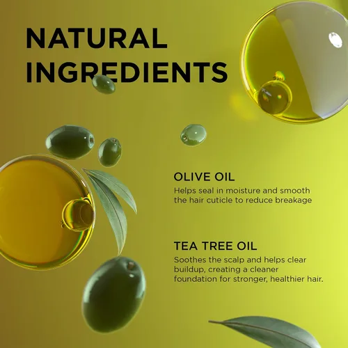 Miniatura 3 de African Pride Olive Miracle - Champú y acondicionador 2 en 1, hidratante y desenredante para cabello rizado y rizado, con aceite de oliva y aceite