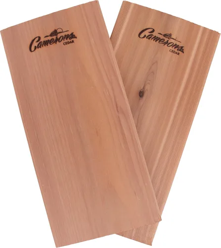 Miniatura 7 de Tablones para asar – Paquete de 2 tablas de cedro – Cedro occidental premium de 5.5 x 11.5 pulgadas para salmón a la barbacoa, mariscos, filetes