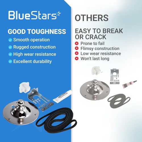 Miniatura 8 de [Actualizado] BlueStars 5303281153 y 134503600 Rodamiento trasero de secadora – Compatible con secadores Frigidaire y Kenmore – Reemplaza PS459829