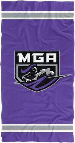 Miniatura 139 de LOGOVISION Manta Abilene Christian University, 30 x 60 pulgadas, logotipo primario CottonFront/PolyBackBeachTowel