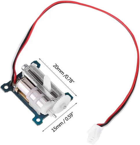 Miniatura 3 de Jadeshay Servo analógico micro digital de 0.05 oz para vuelo ultra micro 3D, carga de actuador lineal, par de 0.4 lbs/cm, velocidad de 0,12