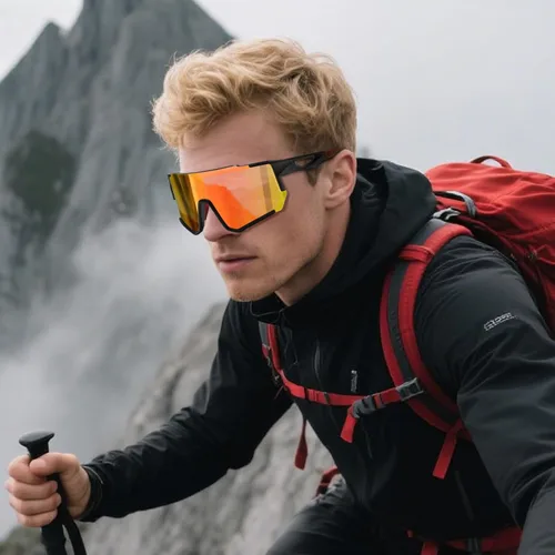 Miniatura 2 de Gafas de Sol Polarizadas para Ciclismo para Hombres y Mujeres con Protección UV con Clip para Miopía para Béisbol, Ciclismo, Carrera, MTB