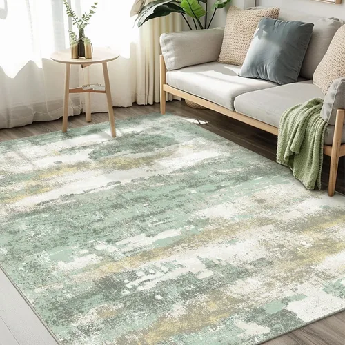 Miniatura 10 de BEIMO Alfombra de pasillo para cocina, alfombra lavable a máquina de 2 x 5 para entrada, alfombras modernas y abstractas suaves, cubierta de piso