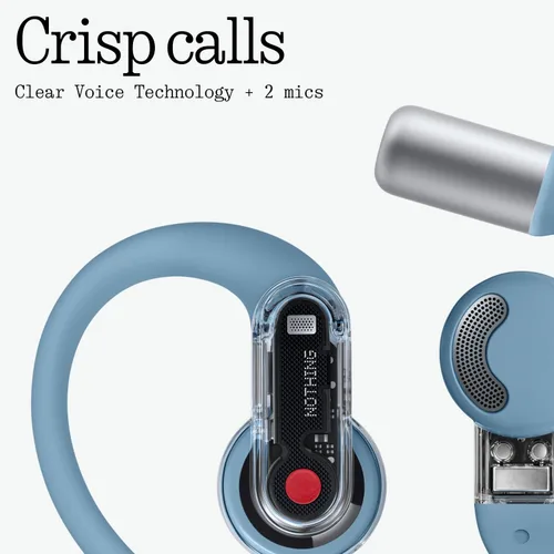 Miniatura 7 de Nothing Auriculares de oído (abierto) ultraligeros con ganchos ajustables para los oídos, conexión multipunto Bluetooth auriculares con tecnología