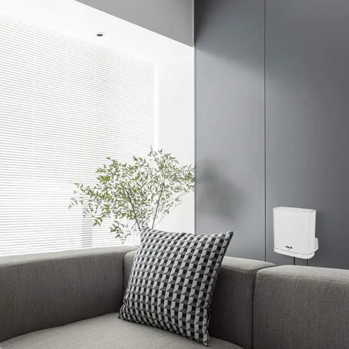 Miniatura 5 de HOLACA - Soporte de pared para ASUS ZenWiFi AX Entero-Home Tri-Band Mesh WiFi 6 System (XT8) (CT8) (XT9), soporte de pared simple y resistente
