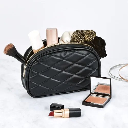 Miniatura 5 de Conair Pequeña bolsa de maquillaje, bolsa de cosméticos para retoques diarios o joyas, tamaño perfecto para bolso o equipaje de mano, pequeña