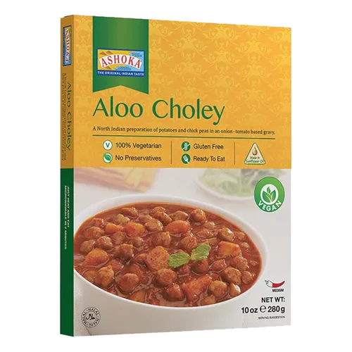 Miniatura 36 de Ashoka Comidas indias tradicionales 1932, curry de verduras mixtas veganas, platos principales listos para comer para microondas, Shahi Navratan