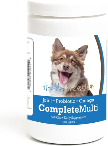Miniatura 115 de Healthy Breeds Pug todo en uno multivitamínico suave masticable 60