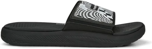 Miniatura 2 de PUMA Hombres Bmw Mms Softride Slide Sandalias Atléticas Casual - Negro