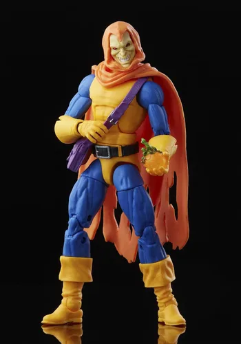 Miniatura 9 de Marvel Legends Series Spider-Man - Figura de acción Hobgoblin de 6 pulgadas, diseño inspirado en Toy Biz, incluye 3 accesorios: planeador, bomba