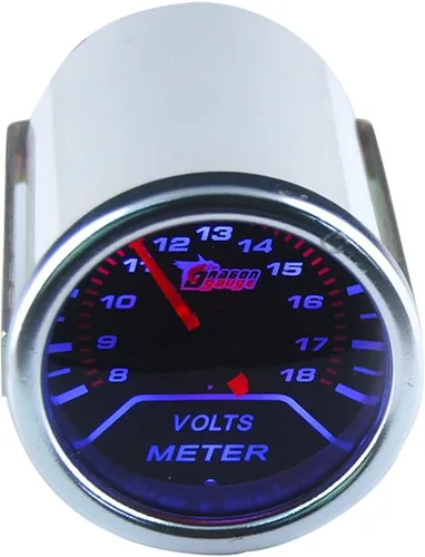 Miniatura 8 de Puntero de motor de auto E Support, calibrador con barras indicadoras de aumento y lentes grises, de 2 pulgadas, Tacho Gauge