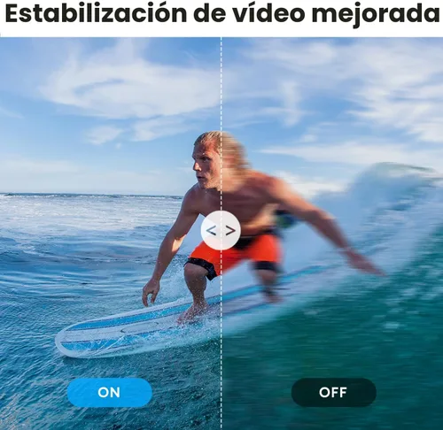 Miniatura 4 de AKASO Brave 7 LE 4K30fps Cámara de acción con 64 GB MicroSDXC U3 Tarjeta de Memoria Kit de Accesorios Paquete Ultra HD 131FT Cámara impermeable EIS
