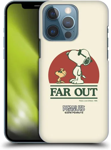Miniatura 98 de Head Case Designs Funda rígida con licencia oficial de Peanuts Snoopy Woodstock Far Out Woodstock 50th compatible con Apple iPhone 15 Plus