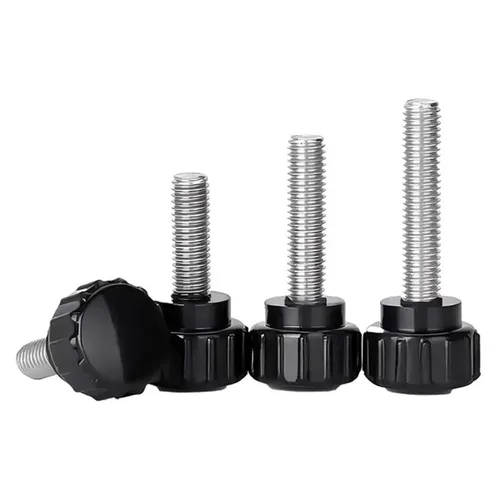 Miniatura 3 de 20 piezas de tornillos de pulgar M4 con pomos de agarre, tornillos de pulgar para cerraduras de maquinaria con estuche de almacenamiento, cabeza